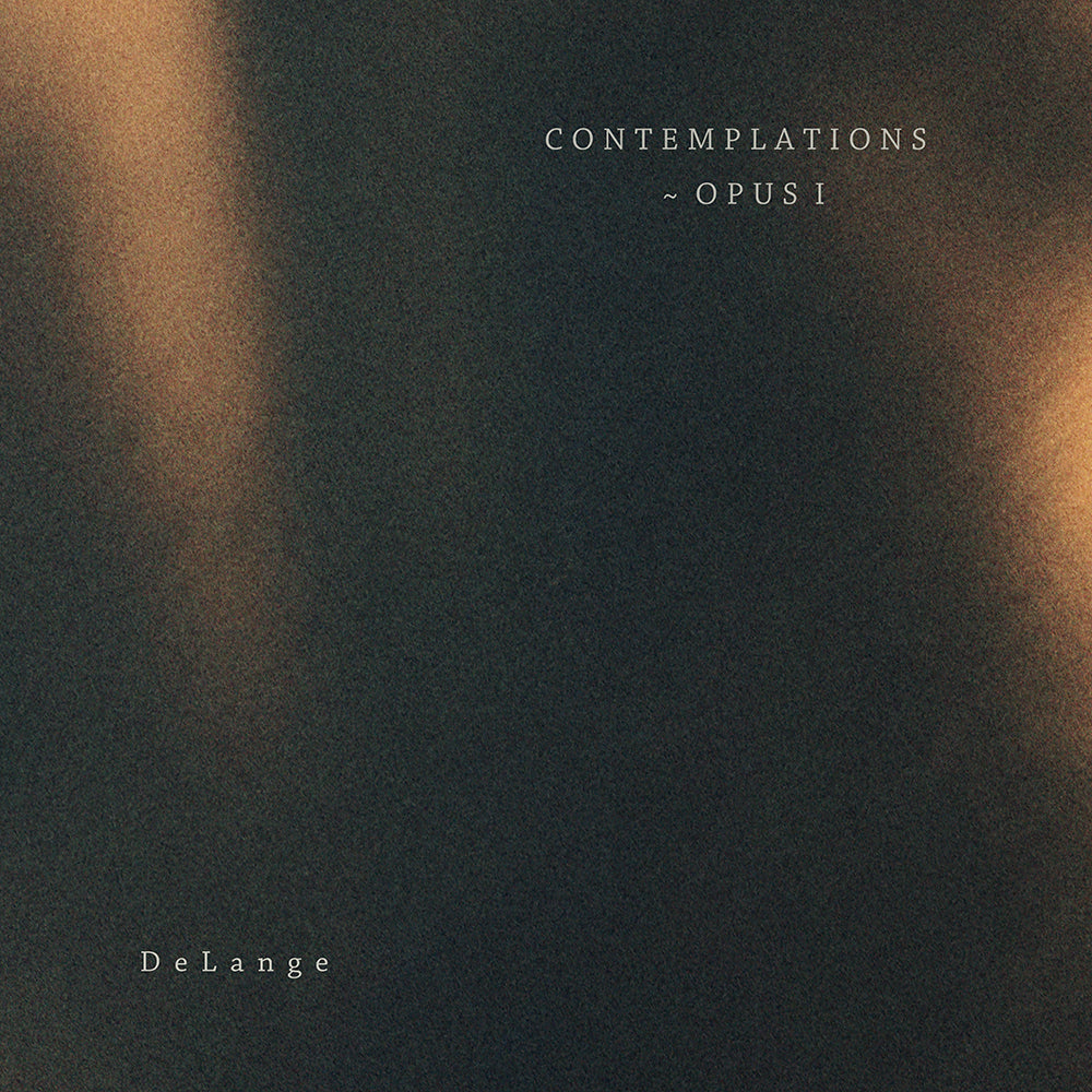 pre-order album cd 'Contemplations ~ Opus I' by neoclassical composer-pianist DeLange