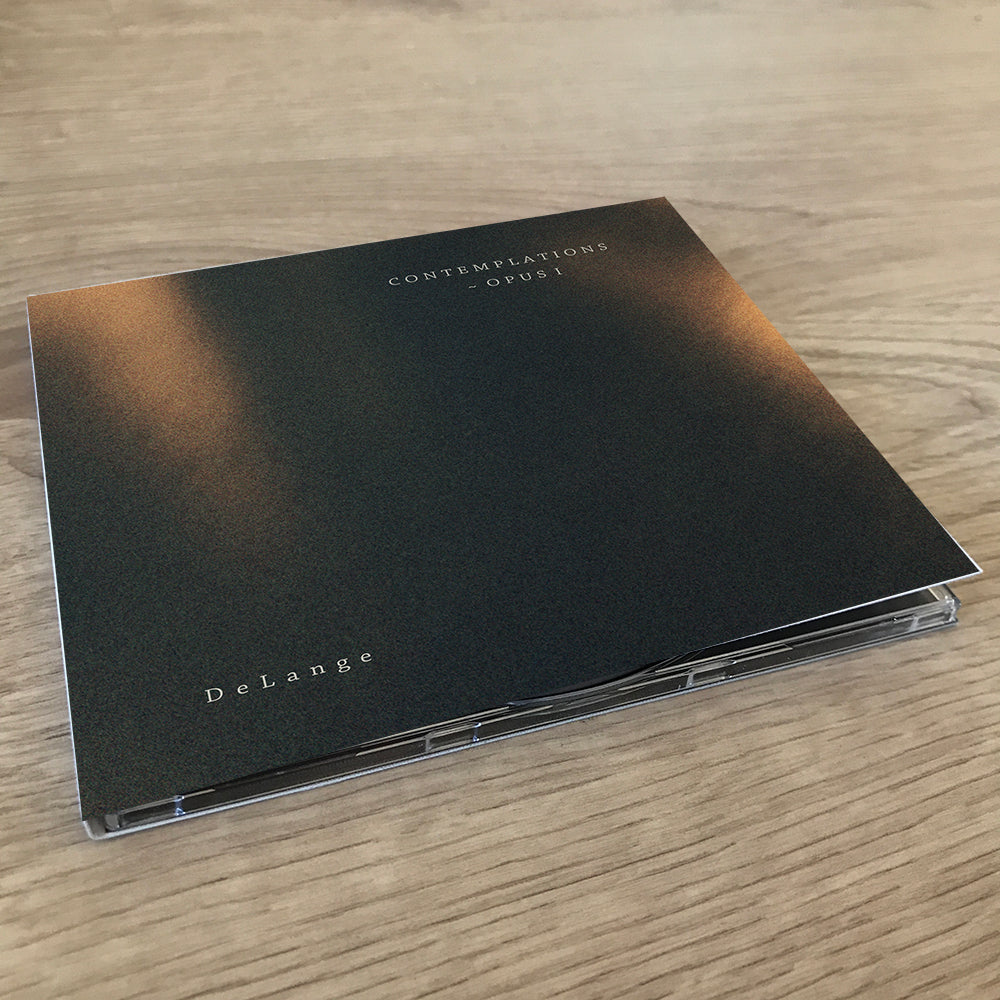 pre-order album cd 'Contemplations ~ Opus I' by neoclassical composer-pianist DeLange